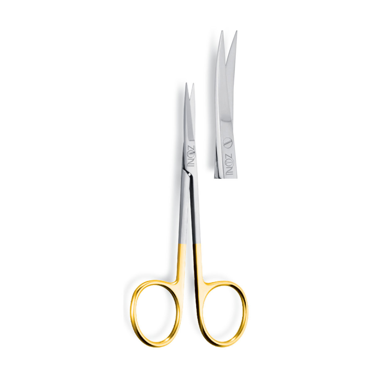 IRIS SCISSORS WITH WIDEA GOLD HANDLE